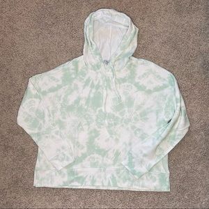 Rails Nico Mint Tie Dye Hoodie Sweatshirt Size Medium